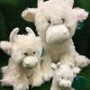 Jomanda Soft Toys | Super Soft Cream Highland Cow Soft Toys