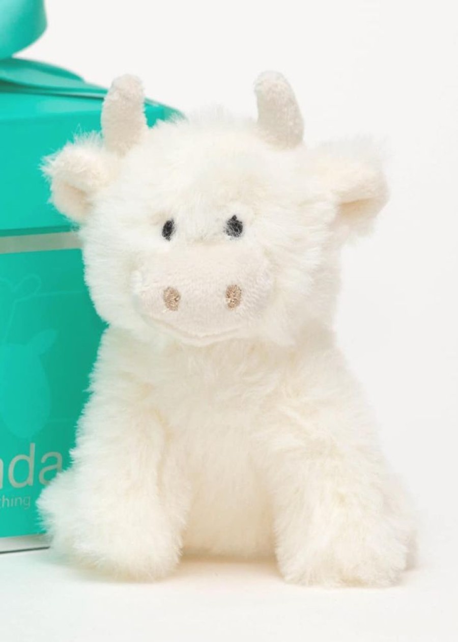 Jomanda Soft Toys | Super Soft Cream Highland Cow Soft Toys