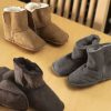 Lambland Baby Booties | Babies Sheepskin Booties With Ripper Tab