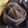 Glencroft Hats, Scarves & Earmuffs | Ladies Genuine Double Faced Sheepskin Dome Hat