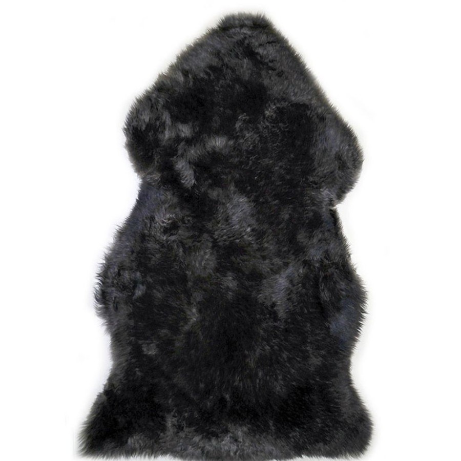 Lambland British Sheepskins | British Premium Black Sheepskin Rug