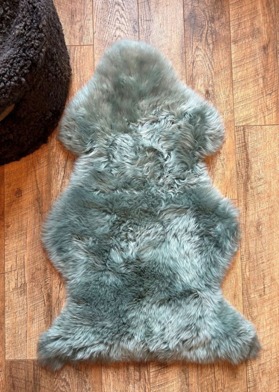 Lambland Eco Tanned Sheepskins | Eco Tanned Luxury Spearmint Sheepskin