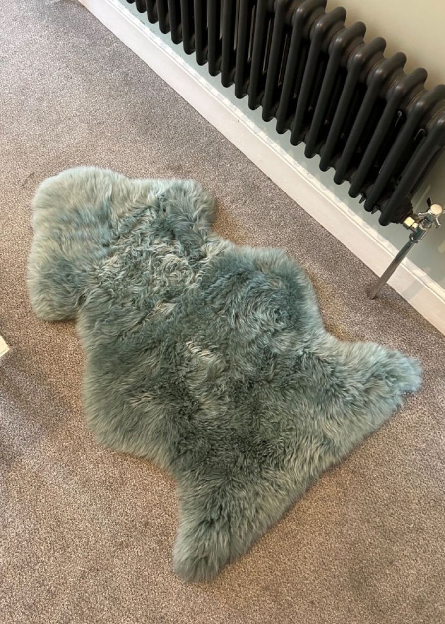 Lambland Eco Tanned Sheepskins | Eco Tanned Luxury Spearmint Sheepskin