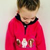 Lambland Kids Fleeces & Bodywarmers | Kids' Pony Pink Fleece Sweater