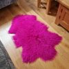 Lambland Eco Tanned Sheepskins | Eco Tanned Tibetan Lambskin In Fuschia