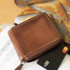 Primehide Wallets | Premium Leather Men'S Ridgeback Zip Around Wallet