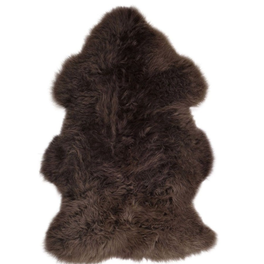 Lambland British Sheepskins | British Premium Mink Brown Sheepskin Rug