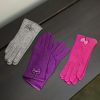 Lambland Gloves & Mittens | Ladies Wool Blend Gloves With Bow Detail