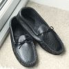 Lambland Men'S Moccasin Slippers | Men'S Leather Lined Moccasins With Pvc Sole