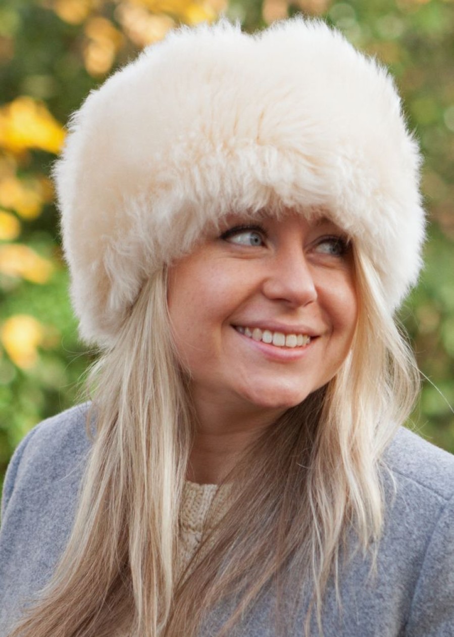 Glencroft Hats, Scarves & Earmuffs | Ladies Snow Queen Sheepskin Hat