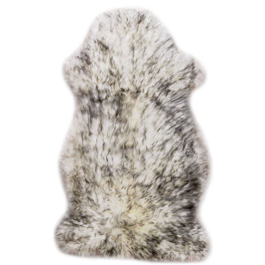 Lambland Eco Tanned Sheepskins | Eco Tanned Luxury Grey Tipped Sheepskin