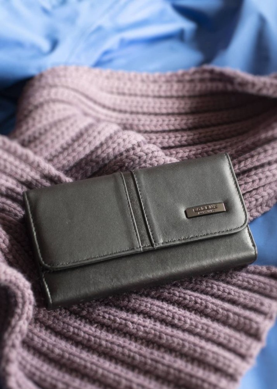 Lorenz Purses | Super Soft Leather Dual Opening Wallet