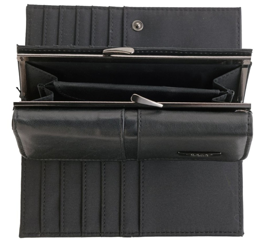 Lorenz Purses | Super Soft Leather Dual Opening Wallet