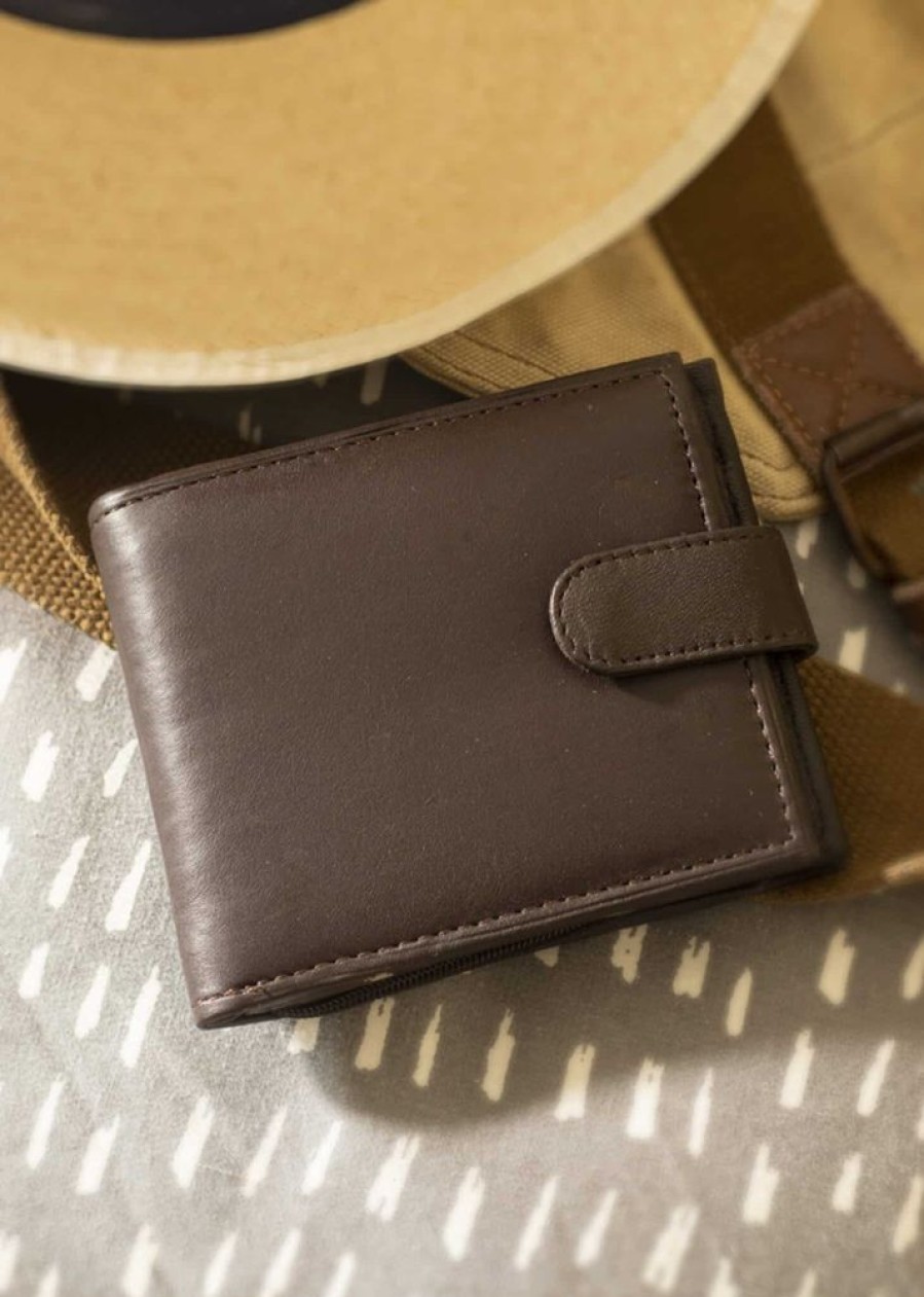 Arnicus Leather Wallets | Nappa Leather Wallet With Zipped Coin Section