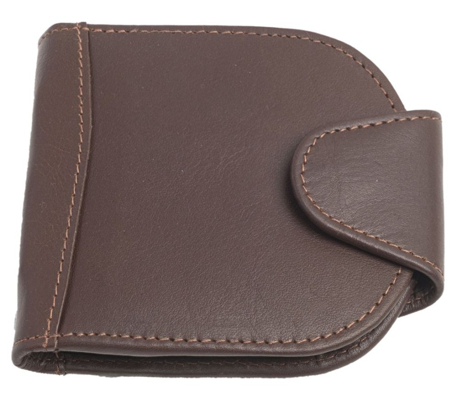 Charles Smith Wallets | Luxury Leather Popper Fastened Tray Wallet