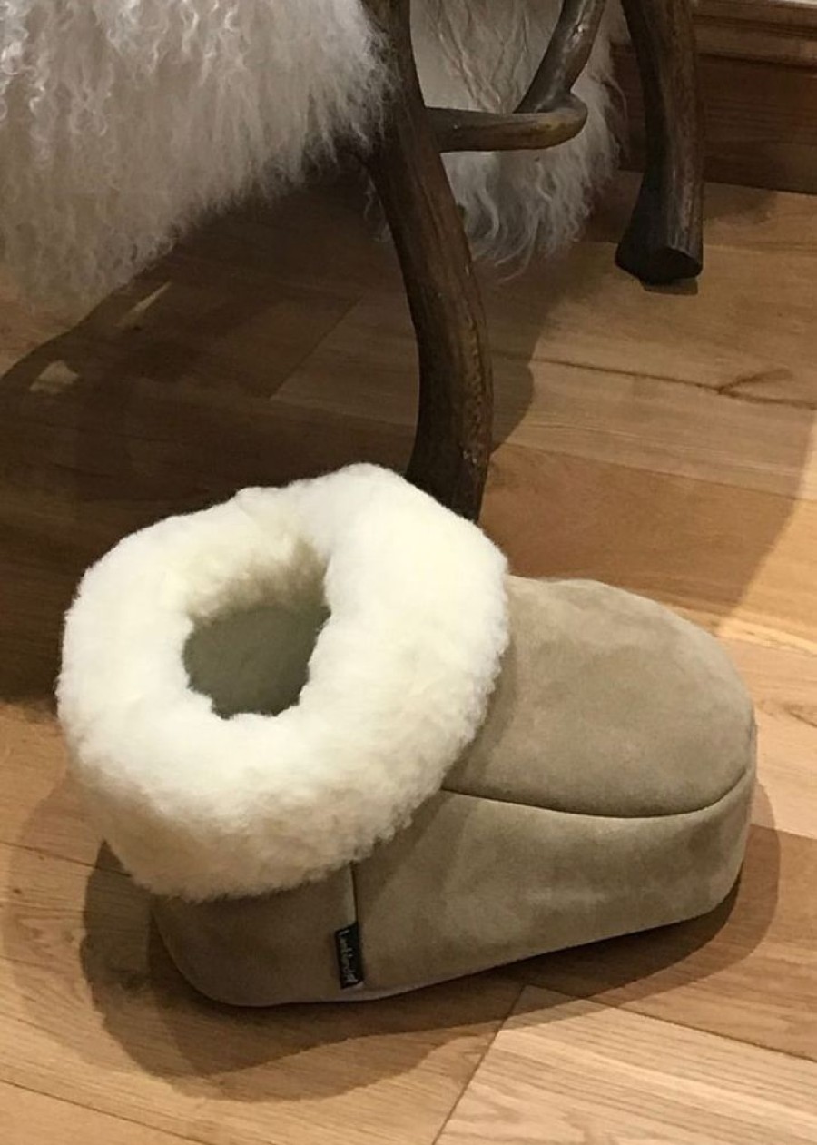 Lambland Ladies Sheepskin Slippers | Luxury Sheepskin Double Foot Muff