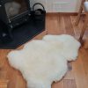 Lambland British Sheepskins | British Premium Natural White Sheepskin Rug