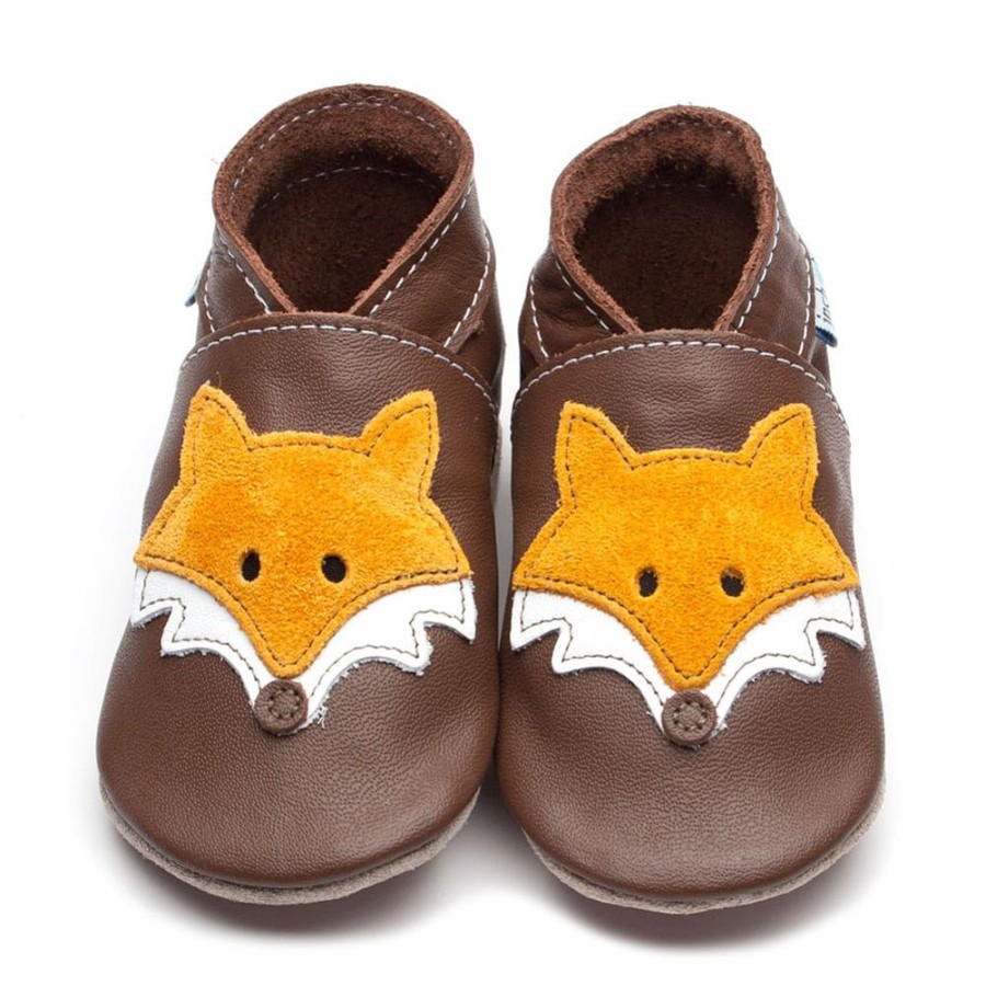 Inch Blue Baby Booties | Mr Fox Leather Baby Shoes