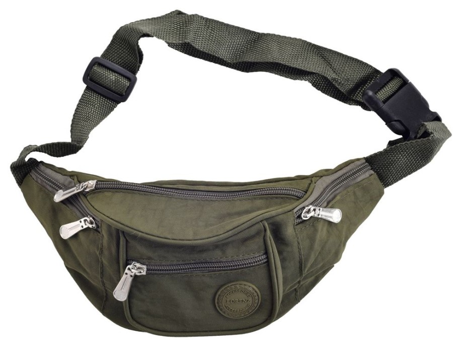 Lorenz Bum Bags & Fanny Packs | Lightweight Crinkle Canvas Bum Bag