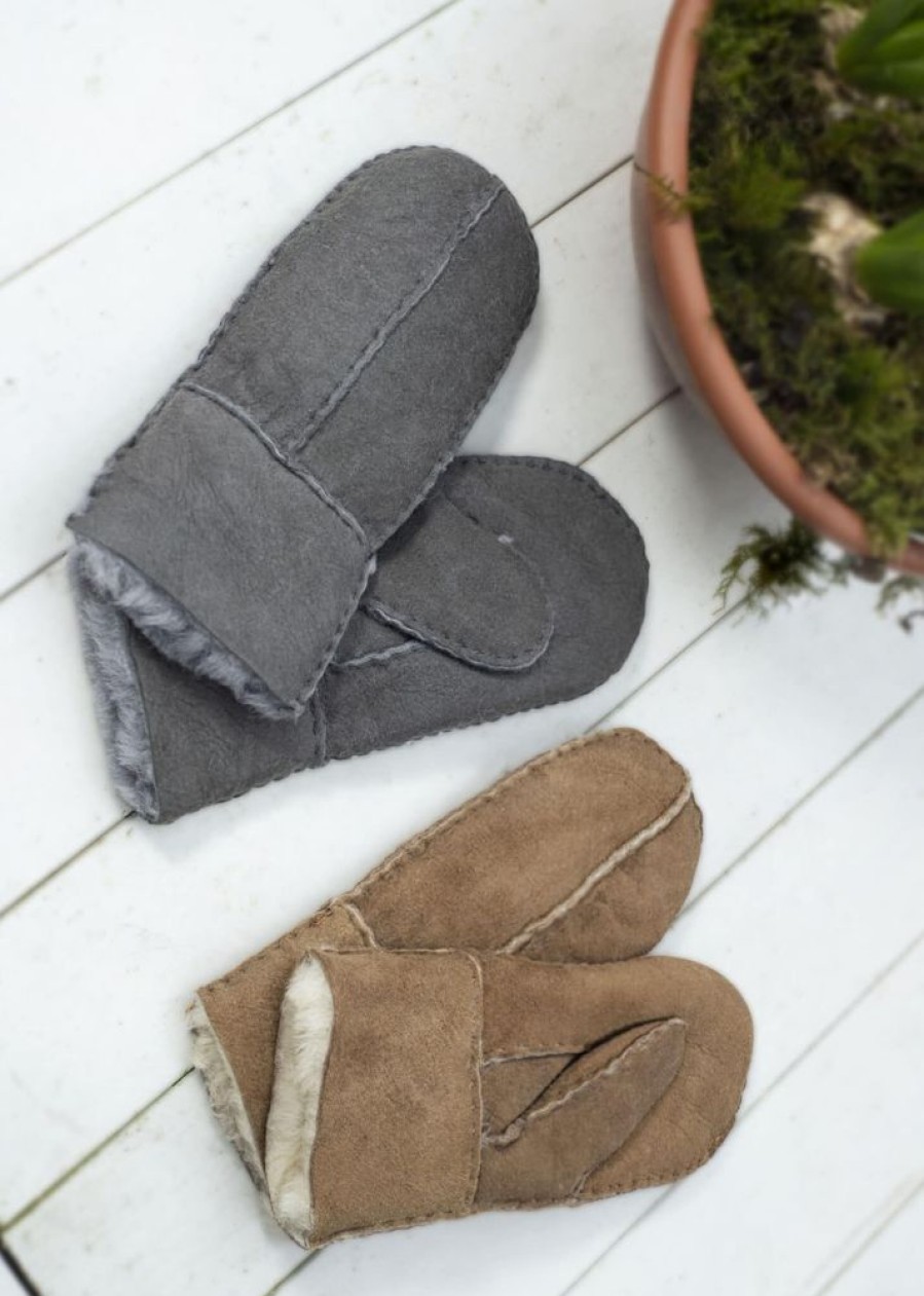 Lambland Hats, Gloves & Mittens | Babies Sheepskin Thumb Mitten With Split Seam