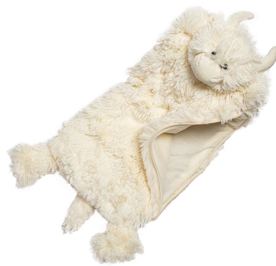 Jomanda Cushions & Hot Water Bottles | Cream Cow Pyjama Case & Hot Water Bottle Cover