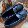 Lambland Ladies British Made Footwear | Ladies Leather Moccasin Slippers With Sheepskin Lining