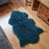 Lambland Eco Tanned Sheepskins | Eco Tanned Tibetan Lambskin In Teal