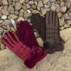 Lambland Gloves & Mittens | Ladies Warm & Soft Winter Gloves With Faux Fur Cuff