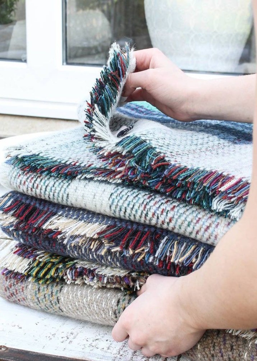 Lambland Cushions & Hot Water Bottles | Recycled Wool Luxury Blanket