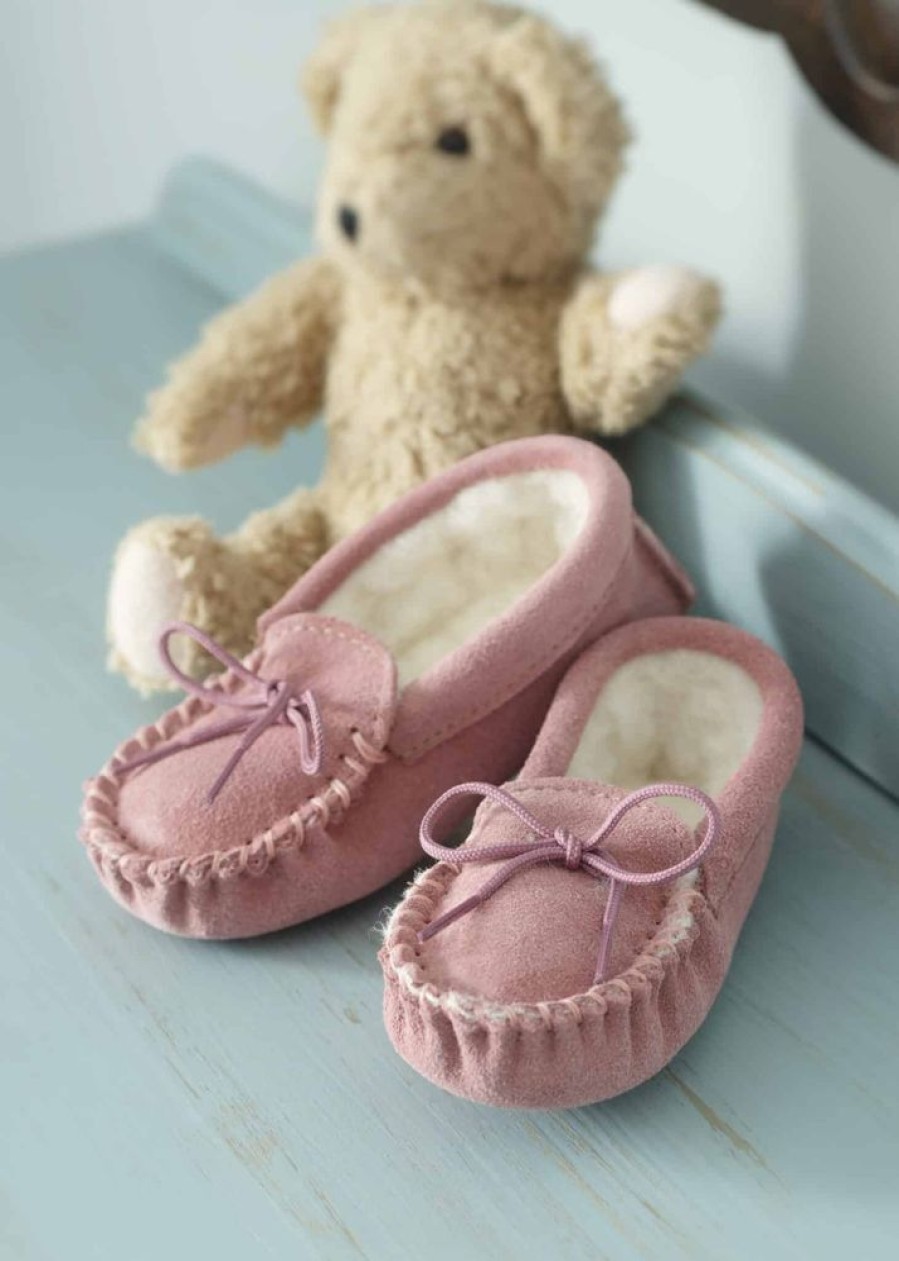 Lambland Kids Slippers & Boots | Kids' Premium Wool Lined Moccasins