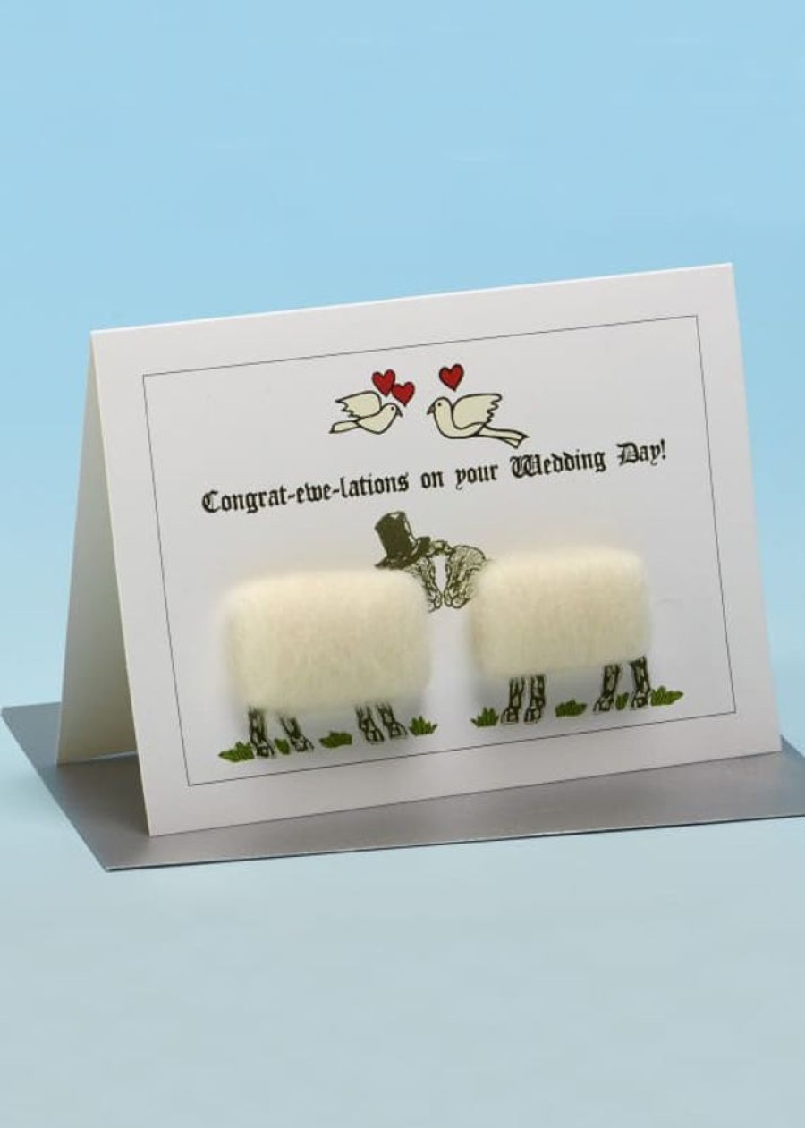 Lambland Greeting Cards & Journals | Handmade Genuine Wool Sheep Occasion Cards