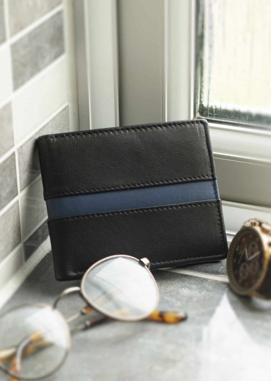 London Leather Goods Wallets | Luxury Leather Wallet With Multiple Card Slots