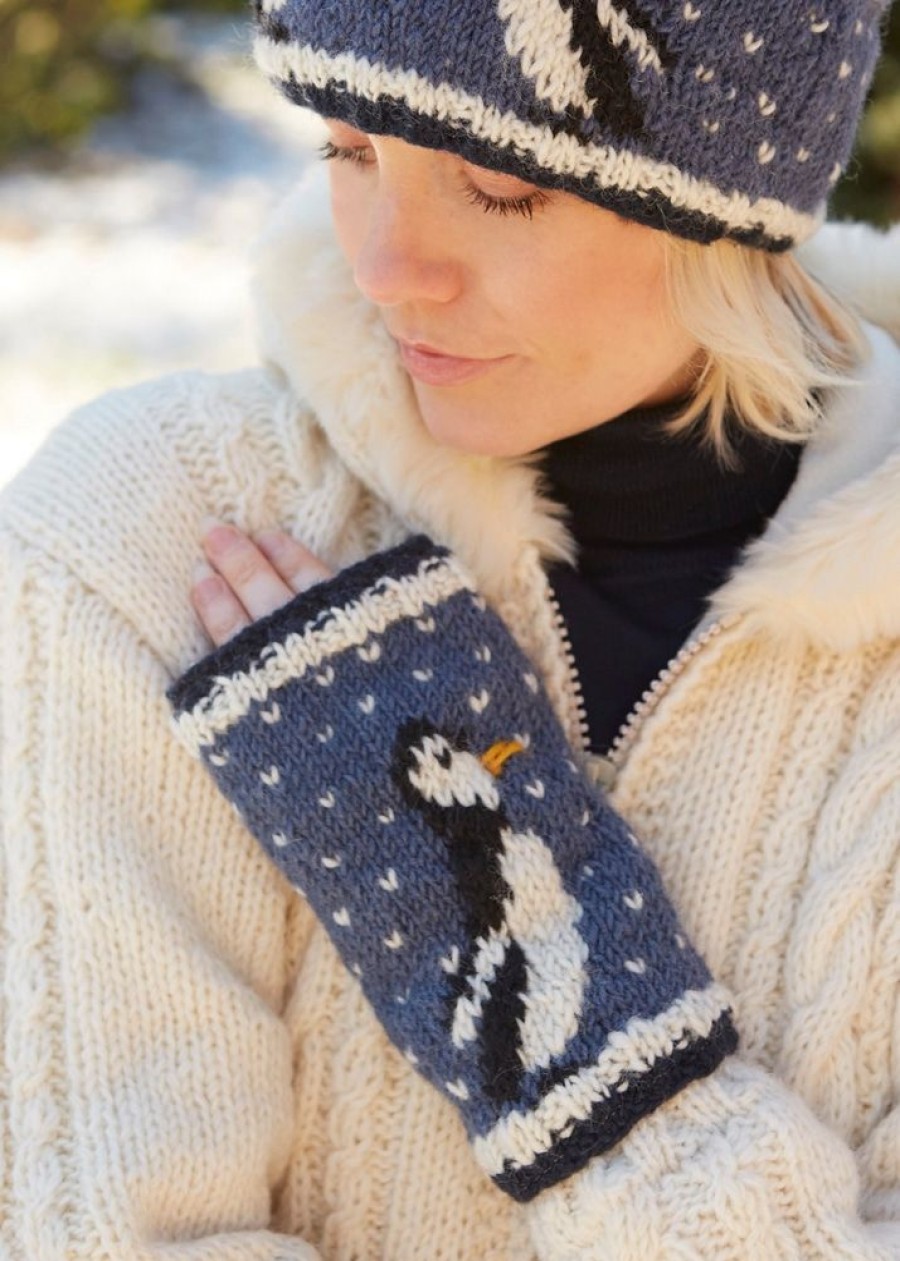 Pachamama Gloves & Mittens | Hand Knitted Penguin Handwarmers