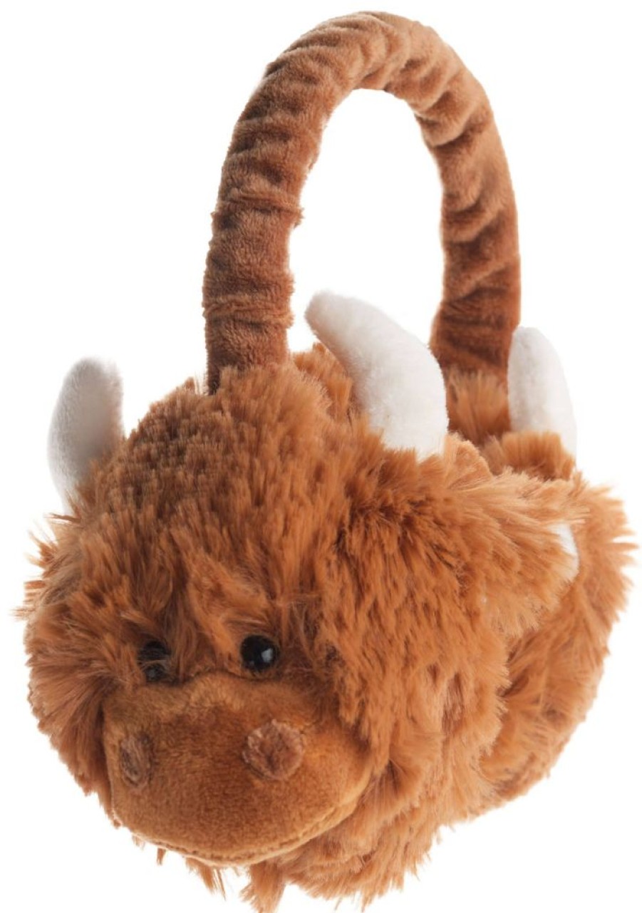 Jomanda Hats, Gloves & Mittens | Super Soft Highland Cow Earmuffs