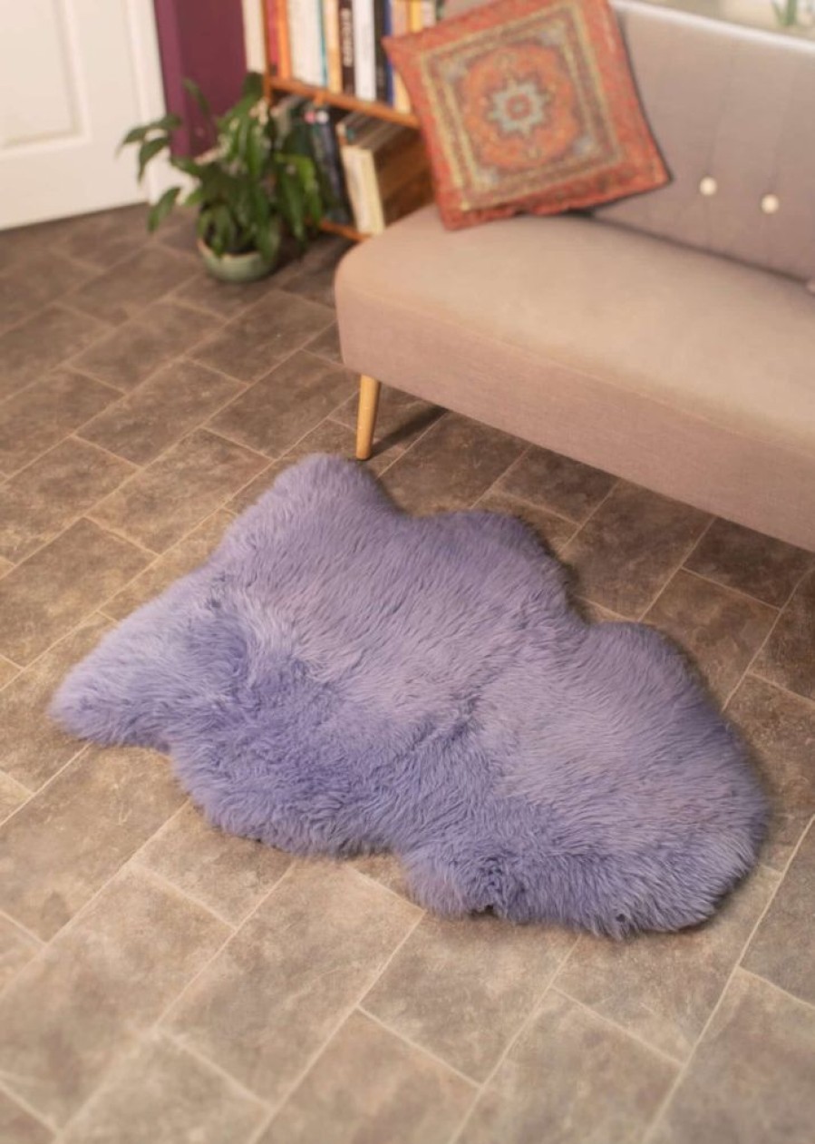 Lambland British Sheepskins | British Premium Lilac Sheepskin Rug