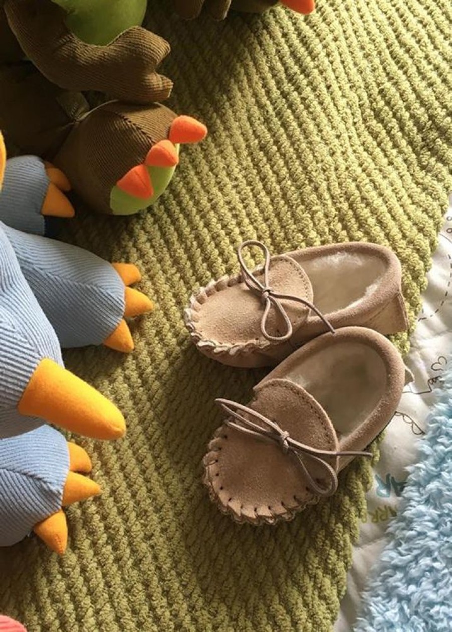 Lambland Kids Slippers & Boots | Soft Lambswool Moccasins For Babies