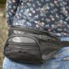 Lorenz Bum Bags & Fanny Packs | Lightweight Nappa Leather Waist Bag Bumbag Black