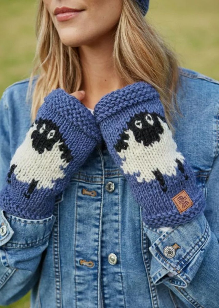 Pachamama Gloves & Mittens | Hand Knitted Big Sheep Handwarmers