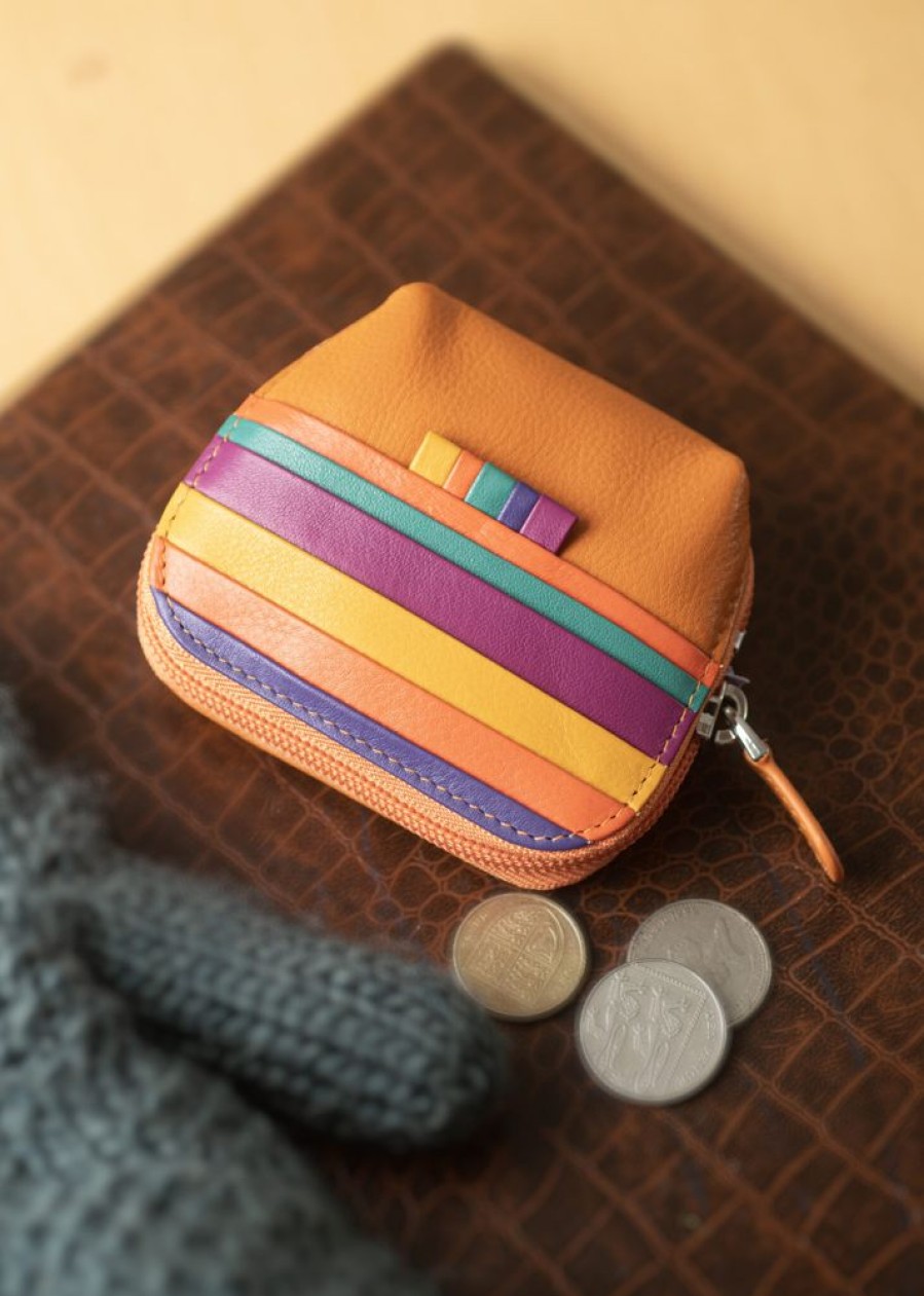 Golunski Purses | Graffiti Premium Leather Multi Colour Coin Wallet