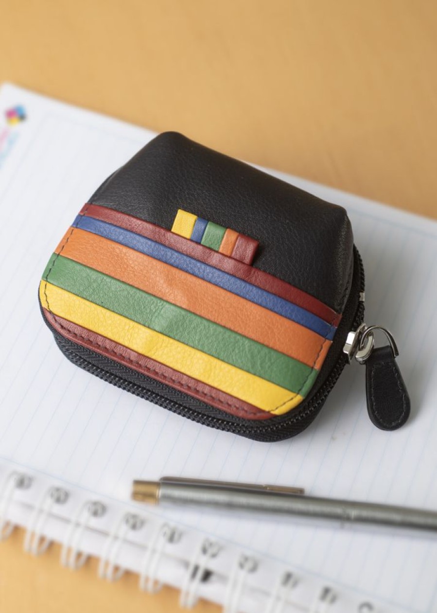 Golunski Purses | Graffiti Premium Leather Multi Colour Coin Wallet