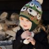 Pachamama Hats, Gloves & Mittens | Hand Knitted Kids' Snowy Sheep Chullo