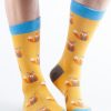 Doris & Dude Socks | Bamboo & Organic Cotton Gold Fox Easy Fit Socks