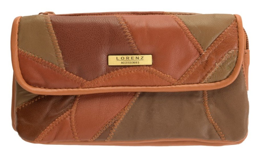 Lorenz Purses | Soft Genuine Leather Patchwork Wallet