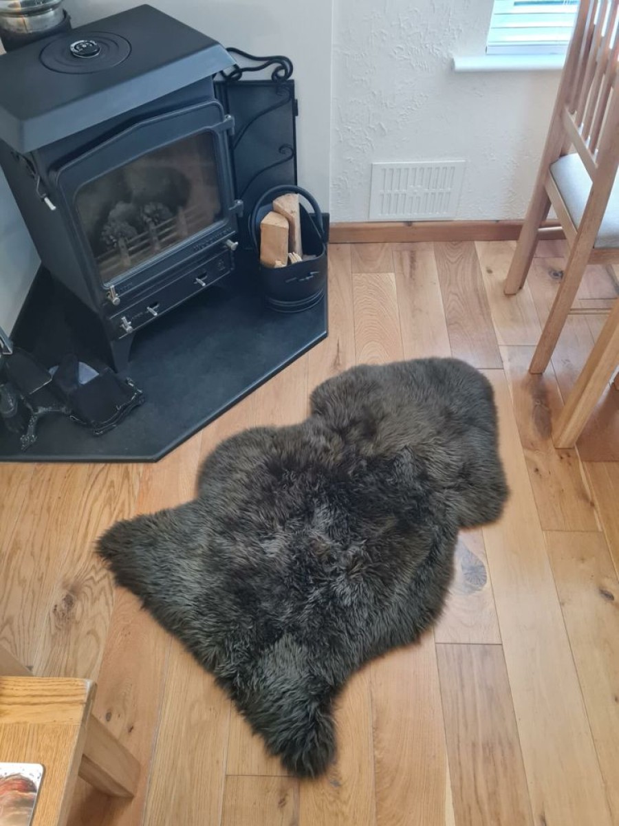 Lambland Eco Tanned Sheepskins | Eco Tanned Mole Luxury Sheepskin Rug