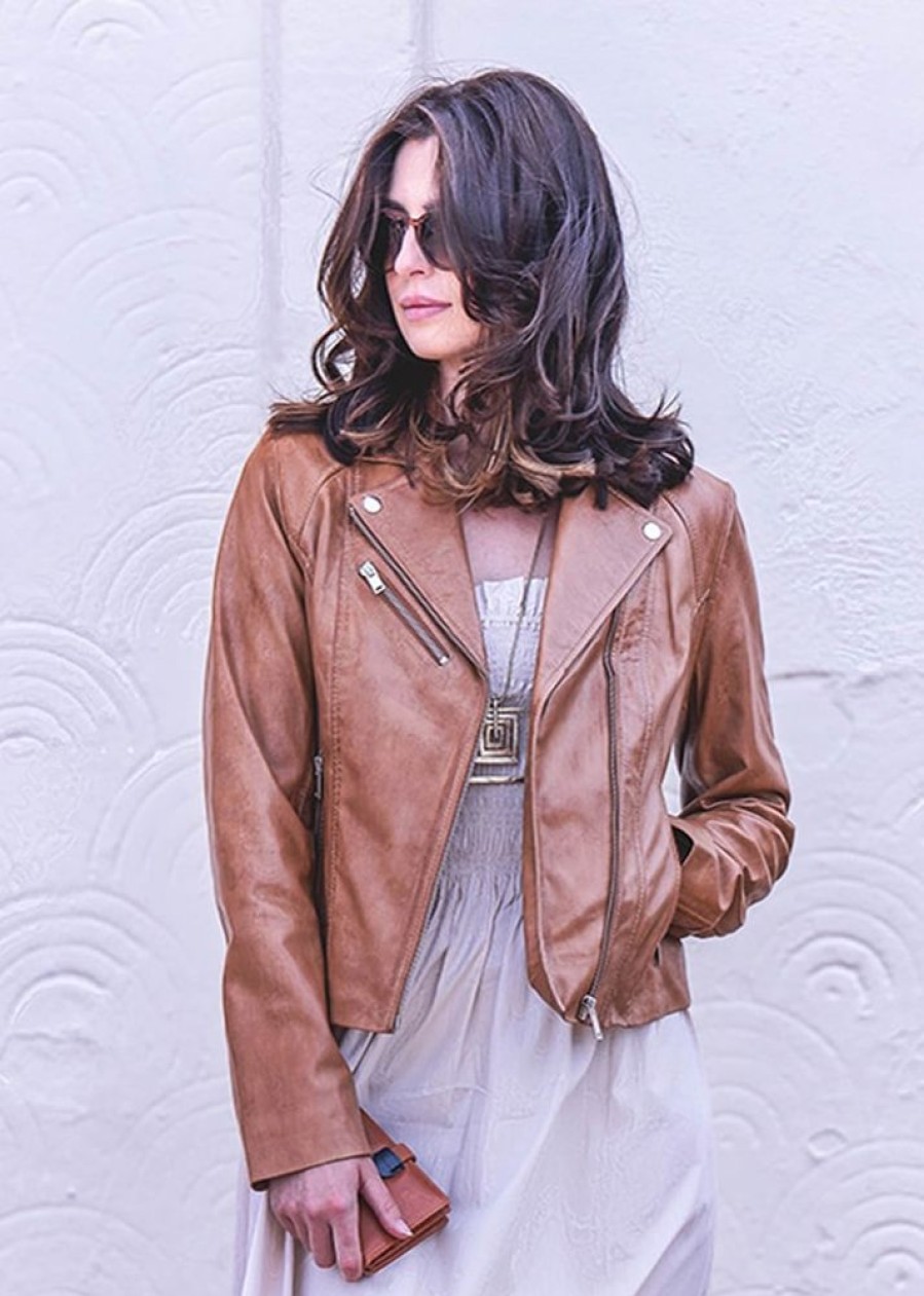 Primehide Coats, Jackets & Jumpers | Women'S Premium Leather Biker Style Jacket