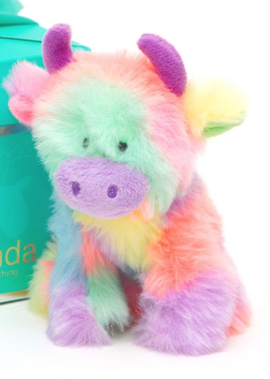 Jomanda Soft Toys | Super Soft Rainbow Highland Cow Soft Toys