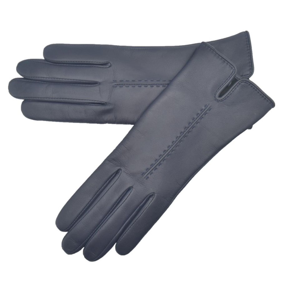 Lambland Gloves & Mittens | Ladies Super Soft Leather Gloves With Stitch Detail