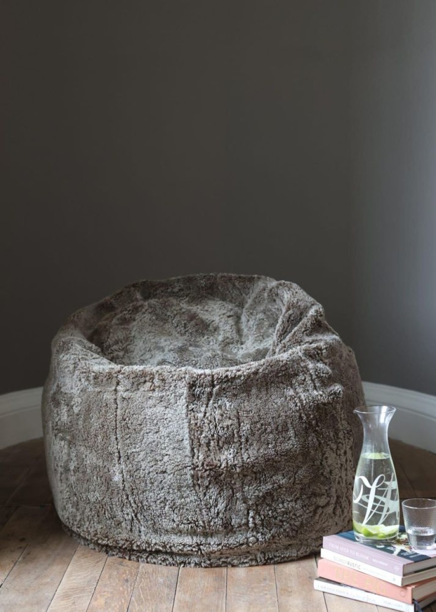 Owen Barry Pouffes & Beanbags | Large Swedish Sheepskin Bean Bag