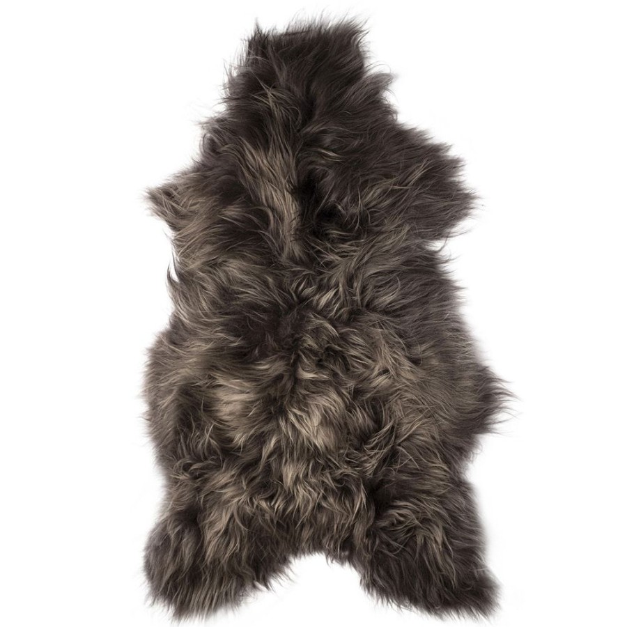 Lambland Eco Tanned Sheepskins | Eco Tanned Long Wool Vole Tipped Icelandic Sheepskin