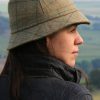 Lambland Hats, Scarves & Earmuffs | Teflon Coated Wool Tweed Poacher Hat